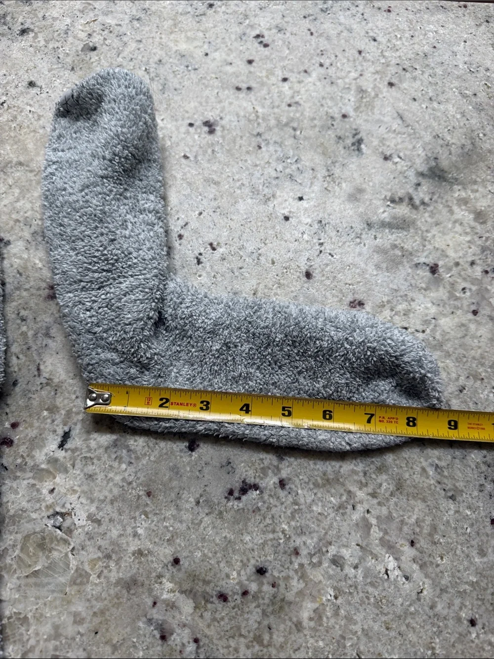 Barefoot Dreams CozyChic Heathered Socks Gray Lounge Small/Medium